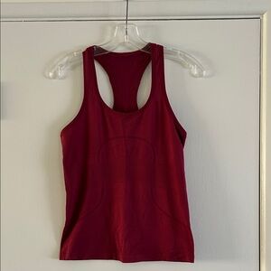 Lululemon Swiftly Tech Tank Top - Deep Red/Burgundy
